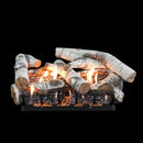 American Hearth Empire Super Birch Burncrete Ventless Gas Log Set