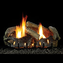 American Hearth Empire Stacked Aged Oak Refractory Ventless Gas Log Set