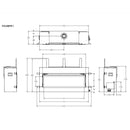 American Hearth Empire Boulevard See-Through 48" Direct Vent Gas Fireplace