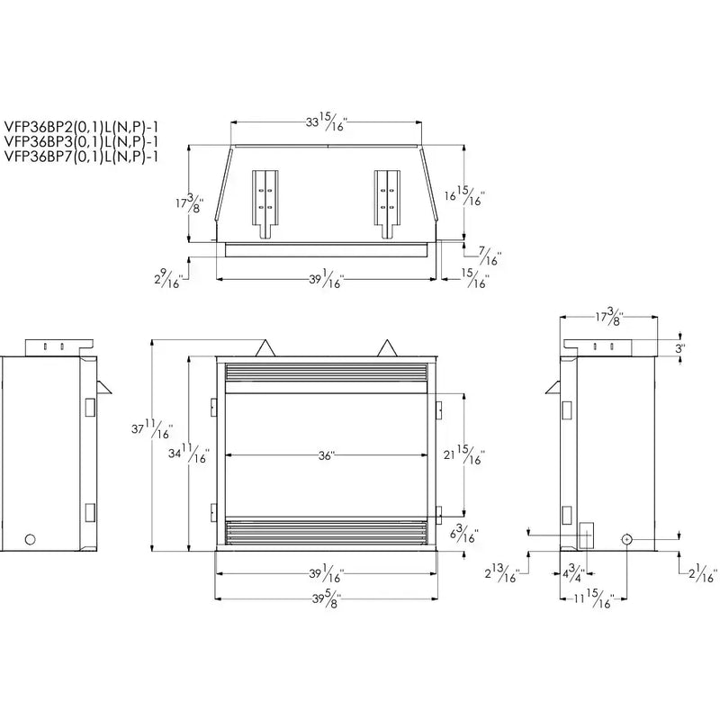 American Hearth Empire Vail Premium 36" Vent-Free Fireplace, photo 3 of 5