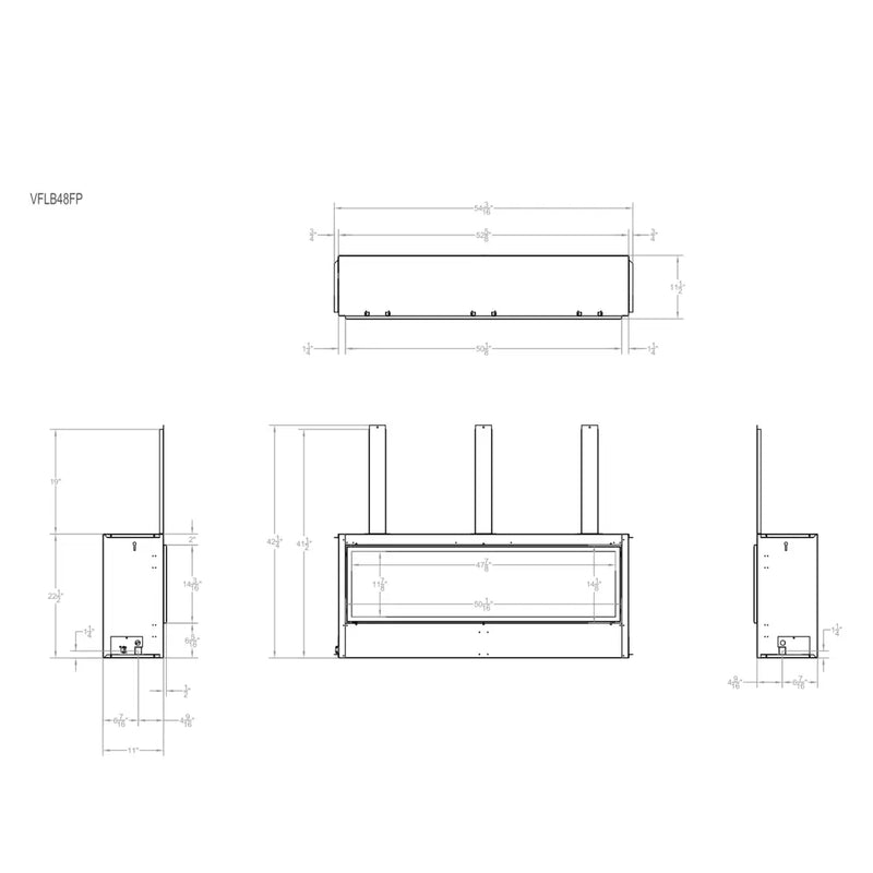 American Hearth Empire Boulevard 48" Vent-Free Fireplace, photo 5 of 5