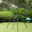 Impact Sprinkler on Tripod Base Set of 2 with 360 Degree Rotation by LJGDeals