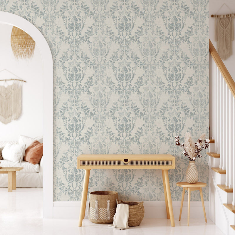 Vintage Damask Wallpaper