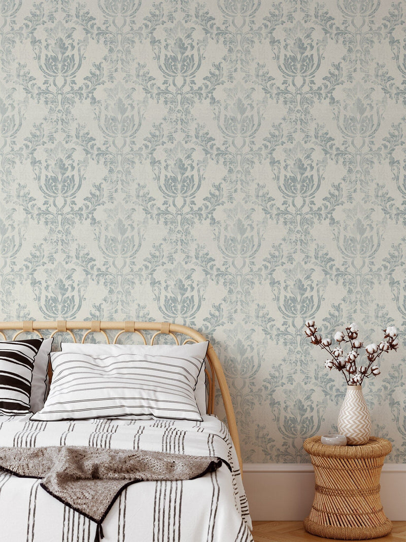 Vintage Damask Wallpaper