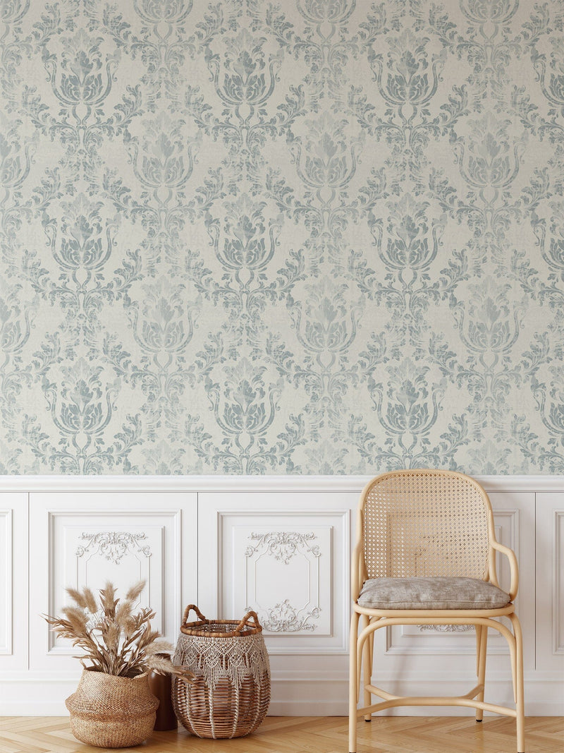 Vintage Damask Wallpaper