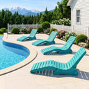 In-Pool Lounge Chair with Weighted Anti-Floating Design 450 LBS for Baja Shelf by LJGDeals