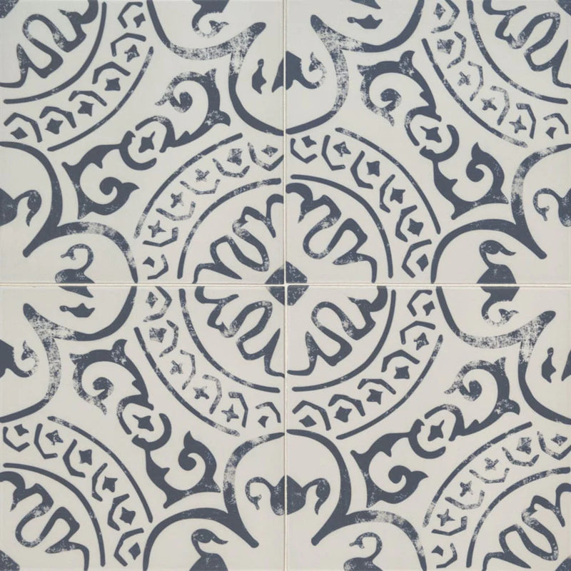 MSI Indigo Encaustic Porcelain Wall and Floor Tile - Kenzzi Collection