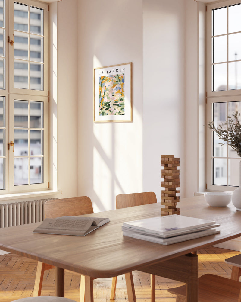 16x20, Beige Oak Plexi Frame