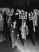 We want beer