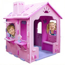 Indoor Cottage Playset with Roof and Chimney for Creative Play by LJGDeals