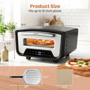 Electric Pizza Oven for 12" Pizzas with 8 Presets by LJGDeals