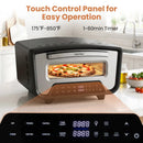 Electric Pizza Oven for 12" Pizzas with 8 Presets by LJGDeals
