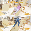 5-in-1 Indoor Jungle Gym Foldable Climber Playset with Fun Slide and Adjustable Swing by LJGDeals