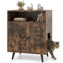 Cat Litter Box Enclosure with Storage Compartment by LJGDeals