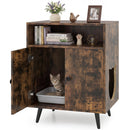 Cat Litter Box Enclosure with Storage Compartment by DirectDeals