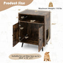 Cat Litter Box Enclosure with Storage Compartment by LJGDeals