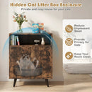 Cat Litter Box Enclosure with Storage Compartment by LJGDeals