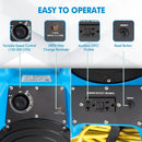 Industrial Commercial Air Scrubber with Efficient Odor Eliminator by LJGDeals