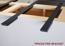 Industrial 1 inch Hidden Island Support Bracket