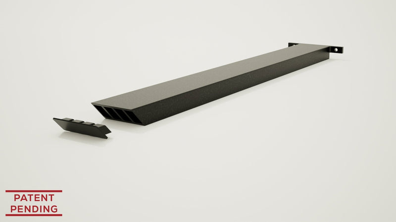 Industrial 1 inch Hidden Island Support Bracket