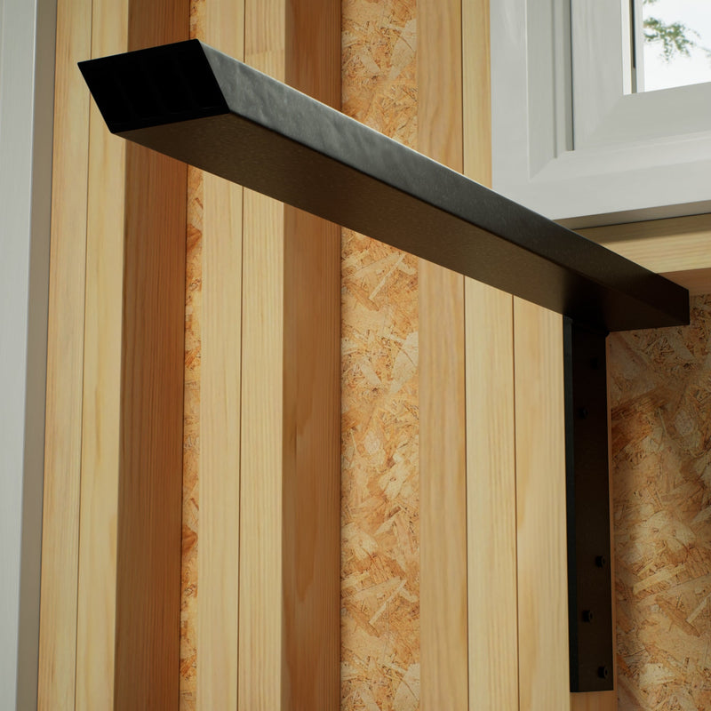 The Original™ Side Wall Free Hanging Shelf Bracket in Industrial, Aluminum or American Made Steel