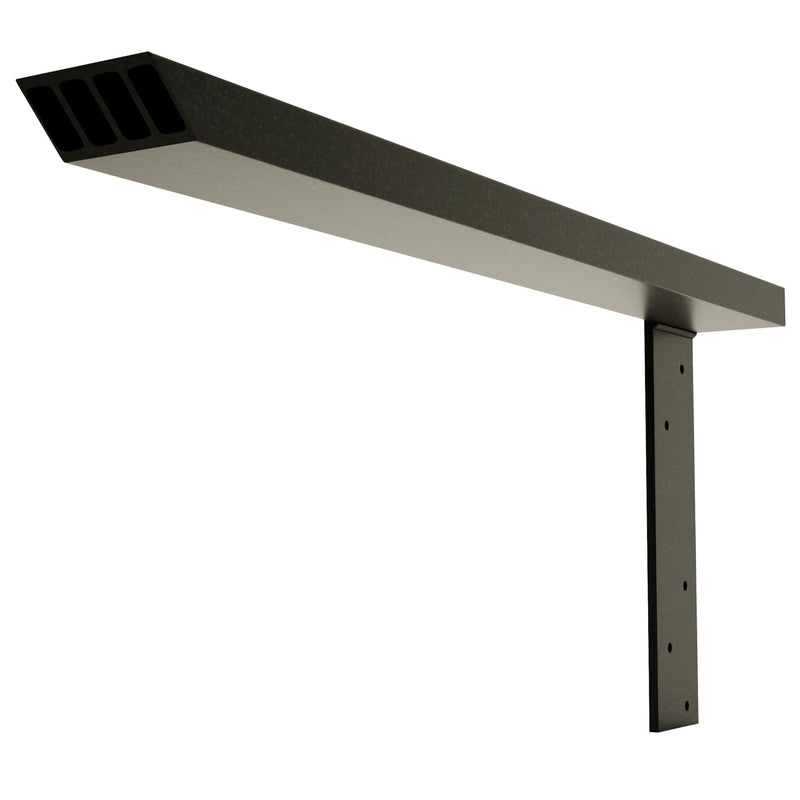 The Original™ Side Wall Free Hanging Shelf Bracket in Industrial, Aluminum or American Made Steel