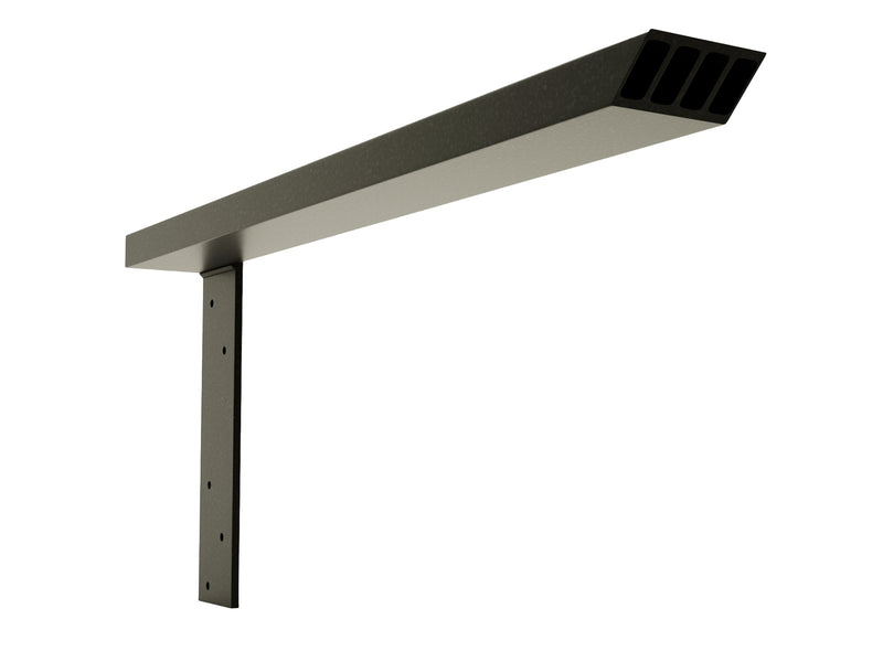 The Original™ Side Wall Free Hanging Shelf Bracket in Industrial, Aluminum or American Made Steel