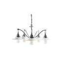 Farmhouse Glass Chandelier