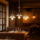 Farmhouse Glass Chandelier