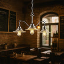 Farmhouse Glass Chandelier