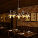 Farmhouse Glass Chandelier