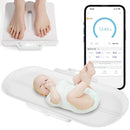 Infant Scale with Detachable Tray for Body Weight and Height Measurement-White by LJGDeals
