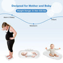 Infant Scale with Detachable Tray for Body Weight and Height Measurement-White by LJGDeals