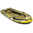 4-Person Inflatable Fishing Boat with Oars and Pump by LJGDeals