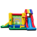 Inflatable Bounce Castle with Double Slides and 735W Blower by LJGDeals