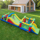 Inflatable Bounce House Blow up Jumping Bouncer with 750W Blowers by LJGDeals