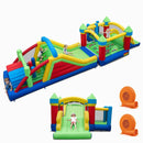 Inflatable Bounce House Blow up Jumping Bouncer with 750W Blowers by LJGDeals
