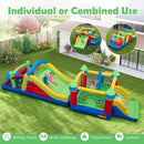 Inflatable Bounce House Blow up Jumping Bouncer with 750W Blowers by LJGDeals