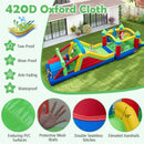Inflatable Bounce House Blow up Jumping Bouncer with 750W Blowers by LJGDeals