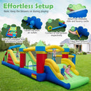 Inflatable Bounce House Blow up Jumping Bouncer with 750W Blowers by LJGDeals
