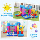 Inflatable Bounce House 8-in by LJGDeals