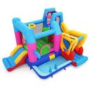Inflatable Bounce House 8-in-1 Excavator Theme with Blower by LJGDeals