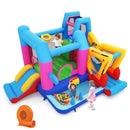 Inflatable Bounce House 8-in-1 Excavator Theme with Blower by LJGDeals