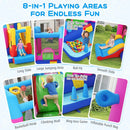 Inflatable Bounce House 8-in by LJGDeals