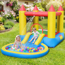 Inflatable Bounce House with Water Slide and 370W Blower by LJGDeals