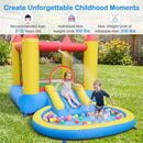 Inflatable Bounce House with Water Slide and 370W Blower by LJGDeals