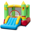 Inflatable Bounce House Kids Blow-up Bouncer with Slide without Blower by LJGDeals
