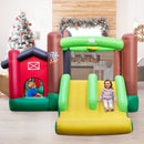 Farm Themed 6-in-1 Inflatable Castle with Trampoline and 735W Blower by LJGDeals