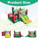 Farm Themed 6-in-1 Inflatable Castle with Trampoline and 735W Blower by LJGDeals