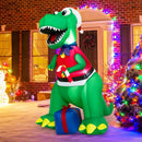 Inflatable Christmas Decoration with LED Lights and Waterproof Blower by LJGDeals